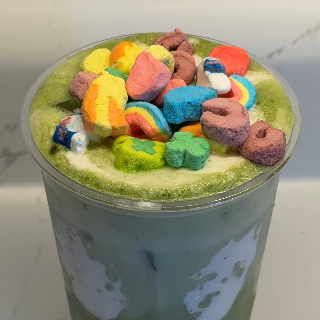 Beck's Broth Lucky Charms Matcha Latte Recipe