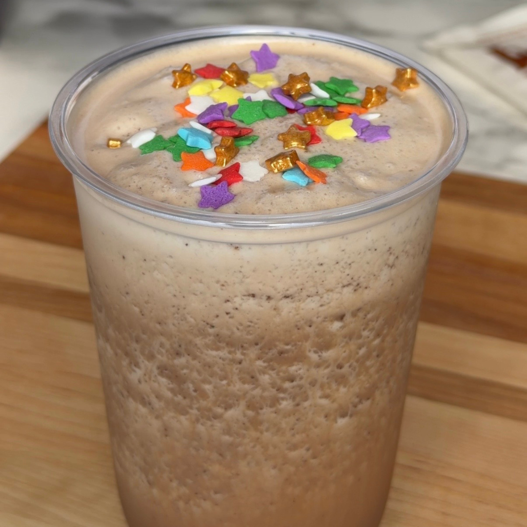 Beck's Broth Protein Salted Caramel Frappé Recipe