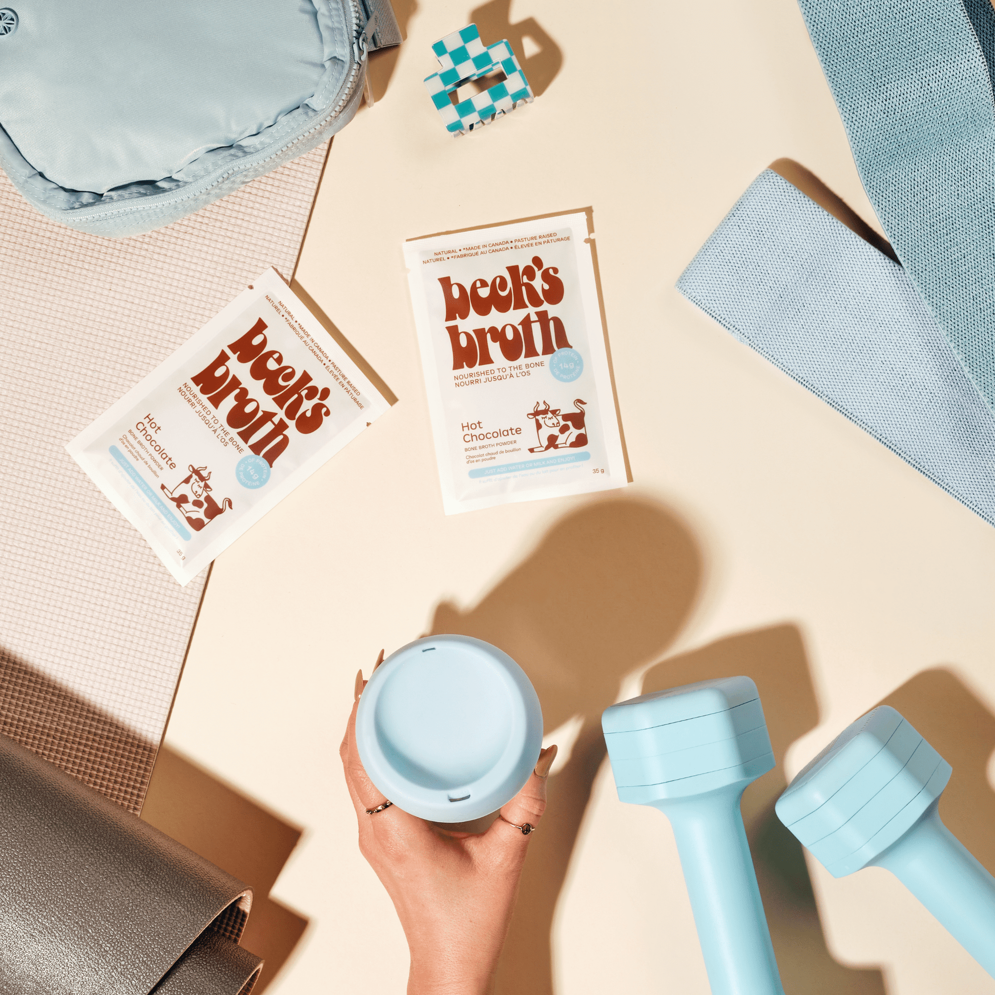 Hot Chocolate - 5 Pack Carton - Beck's Broth - 